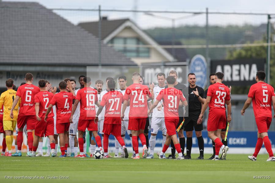 sport, action, TSV Schott Mainz, TSV, Regionalliga Südwest, Mairec Arena, Fussball, FCB, FC Bayern Alzenau, Alzenau, 1. Spieltag, 02.08.2025 - Bild-ID: 2497235
