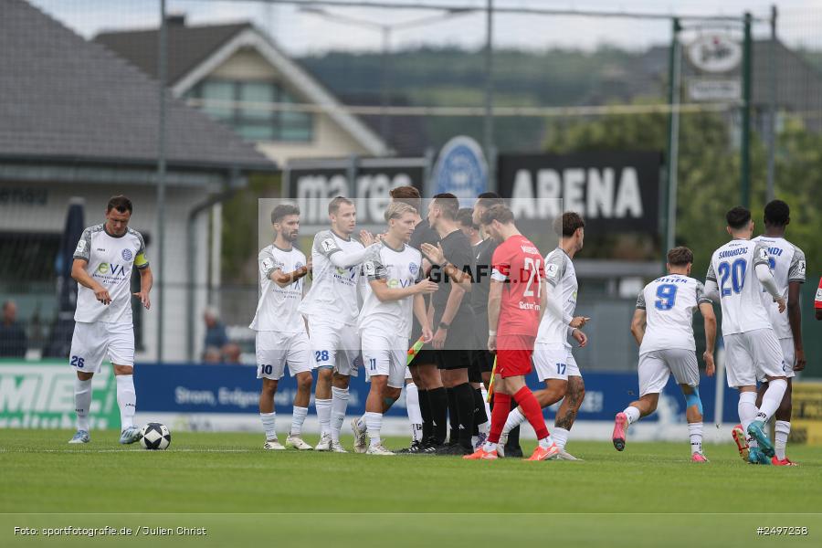 sport, action, TSV Schott Mainz, TSV, Regionalliga Südwest, Mairec Arena, Fussball, FCB, FC Bayern Alzenau, Alzenau, 1. Spieltag, 02.08.2025 - Bild-ID: 2497238