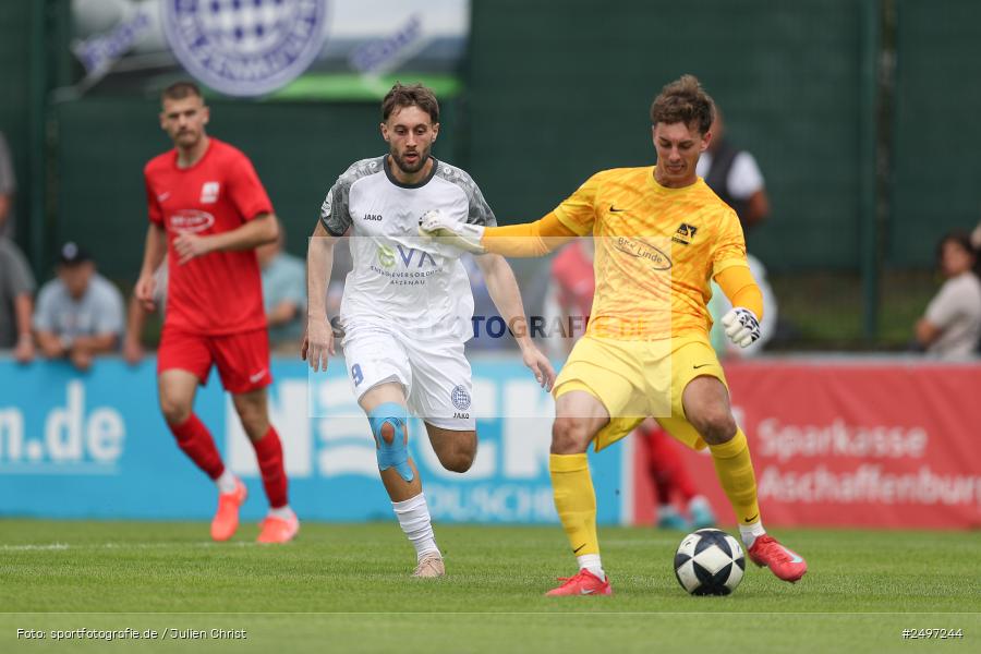 sport, action, TSV Schott Mainz, TSV, Regionalliga Südwest, Mairec Arena, Fussball, FCB, FC Bayern Alzenau, Alzenau, 1. Spieltag, 02.08.2025 - Bild-ID: 2497244