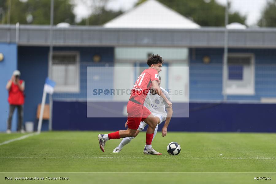 sport, action, TSV Schott Mainz, TSV, Regionalliga Südwest, Mairec Arena, Fussball, FCB, FC Bayern Alzenau, Alzenau, 1. Spieltag, 02.08.2025 - Bild-ID: 2497246