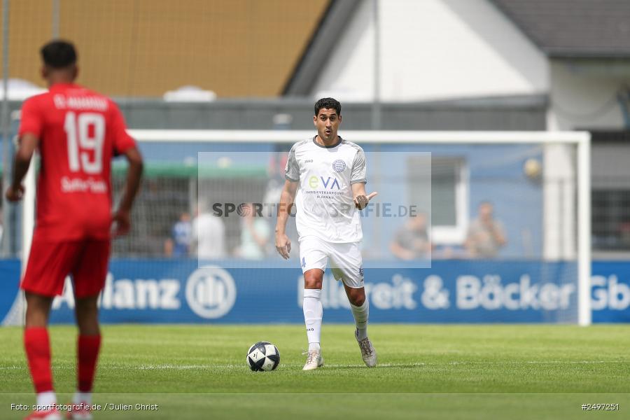 sport, action, TSV Schott Mainz, TSV, Regionalliga Südwest, Mairec Arena, Fussball, FCB, FC Bayern Alzenau, Alzenau, 1. Spieltag, 02.08.2025 - Bild-ID: 2497251