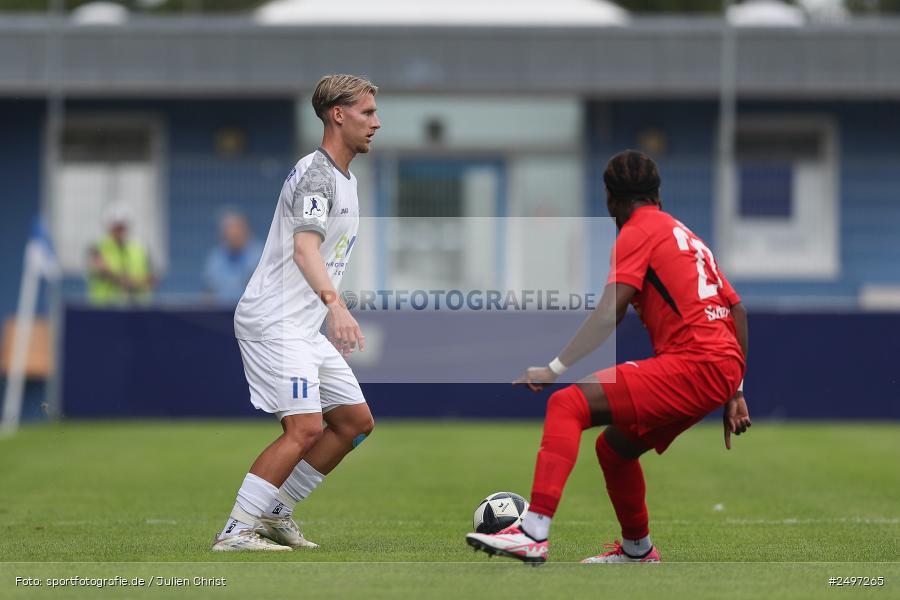 sport, action, TSV Schott Mainz, TSV, Regionalliga Südwest, Mairec Arena, Fussball, FCB, FC Bayern Alzenau, Alzenau, 1. Spieltag, 02.08.2025 - Bild-ID: 2497265
