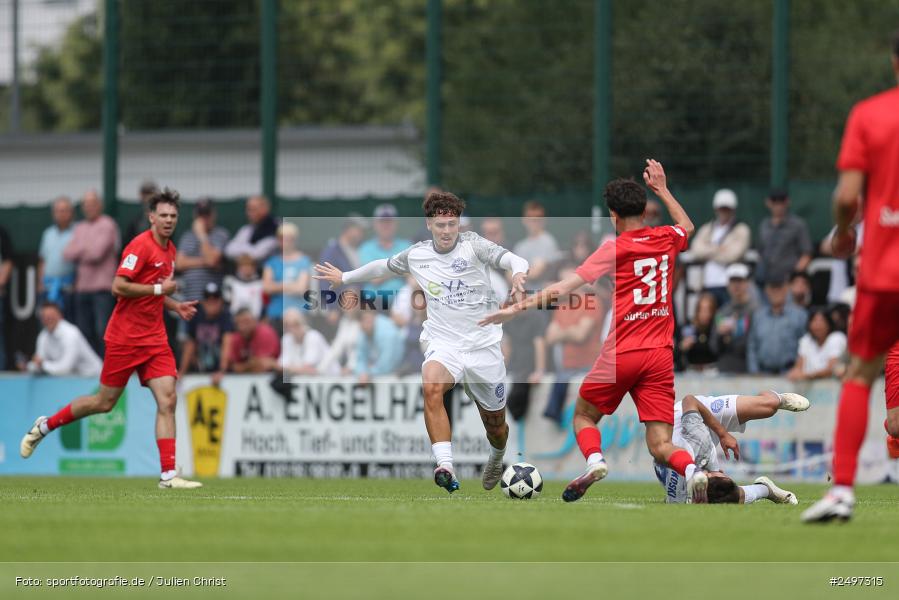 sport, action, TSV Schott Mainz, TSV, Regionalliga Südwest, Mairec Arena, Fussball, FCB, FC Bayern Alzenau, Alzenau, 1. Spieltag, 02.08.2025 - Bild-ID: 2497315