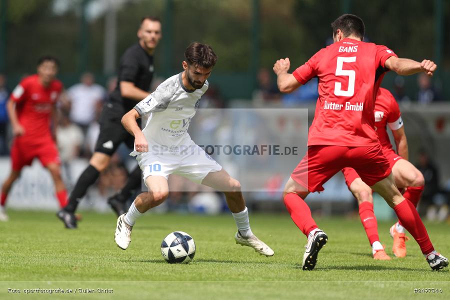 sport, action, TSV Schott Mainz, TSV, Regionalliga Südwest, Mairec Arena, Fussball, FCB, FC Bayern Alzenau, Alzenau, 1. Spieltag, 02.08.2025 - Bild-ID: 2497346