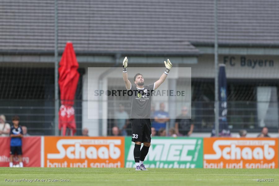 sport, action, TSV Schott Mainz, TSV, Regionalliga Südwest, Mairec Arena, Fussball, FCB, FC Bayern Alzenau, Alzenau, 1. Spieltag, 02.08.2025 - Bild-ID: 2497357