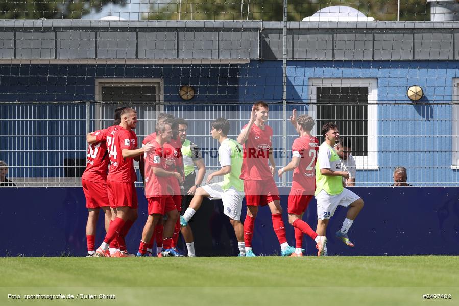 sport, action, TSV Schott Mainz, TSV, Regionalliga Südwest, Mairec Arena, Fussball, FCB, FC Bayern Alzenau, Alzenau, 1. Spieltag, 02.08.2025 - Bild-ID: 2497402