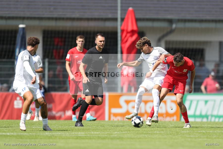 sport, action, TSV Schott Mainz, TSV, Regionalliga Südwest, Mairec Arena, Fussball, FCB, FC Bayern Alzenau, Alzenau, 1. Spieltag, 02.08.2025 - Bild-ID: 2497436