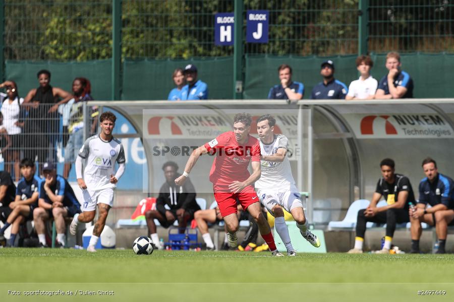 sport, action, TSV Schott Mainz, TSV, Regionalliga Südwest, Mairec Arena, Fussball, FCB, FC Bayern Alzenau, Alzenau, 1. Spieltag, 02.08.2025 - Bild-ID: 2497449