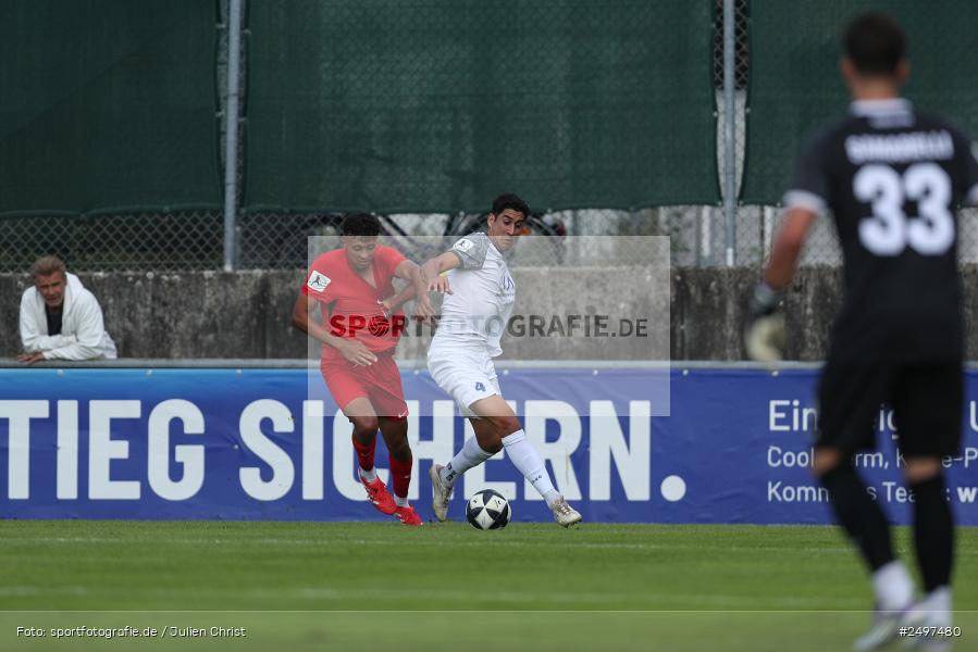 sport, action, TSV Schott Mainz, TSV, Regionalliga Südwest, Mairec Arena, Fussball, FCB, FC Bayern Alzenau, Alzenau, 1. Spieltag, 02.08.2025 - Bild-ID: 2497480