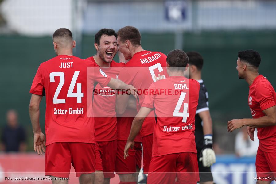 sport, action, TSV Schott Mainz, TSV, Regionalliga Südwest, Mairec Arena, Fussball, FCB, FC Bayern Alzenau, Alzenau, 1. Spieltag, 02.08.2025 - Bild-ID: 2497493
