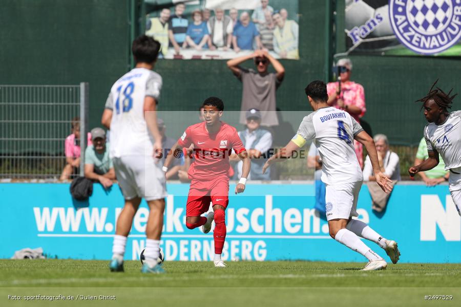 sport, action, TSV Schott Mainz, TSV, Regionalliga Südwest, Mairec Arena, Fussball, FCB, FC Bayern Alzenau, Alzenau, 1. Spieltag, 02.08.2025 - Bild-ID: 2497529