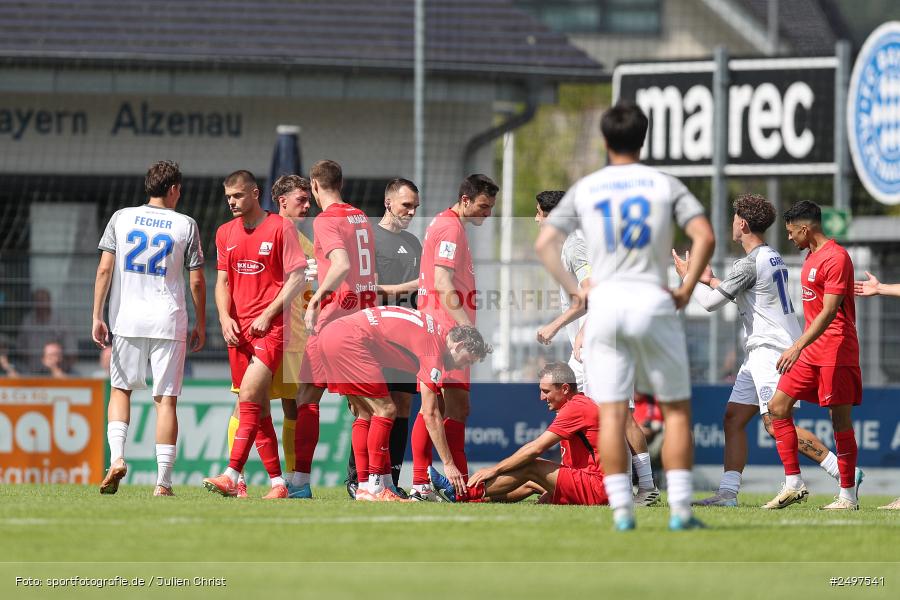 sport, action, TSV Schott Mainz, TSV, Regionalliga Südwest, Mairec Arena, Fussball, FCB, FC Bayern Alzenau, Alzenau, 1. Spieltag, 02.08.2025 - Bild-ID: 2497541