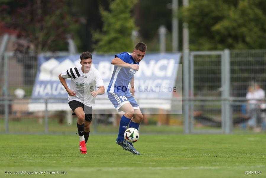 Sportgelände, Marktheidenfeld, 03.08.2025, sport, action, Fussball, BFV, 1. Spieltag, A-Klasse Würzburg Gr. 4, SG 1 Eussenheim-Gambach, TV Marktheidenfeld - Bild-ID: 2497875