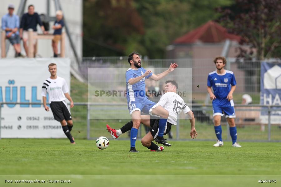 Sportgelände, Marktheidenfeld, 03.08.2025, sport, action, Fussball, BFV, 1. Spieltag, A-Klasse Würzburg Gr. 4, SG 1 Eussenheim-Gambach, TV Marktheidenfeld - Bild-ID: 2497893