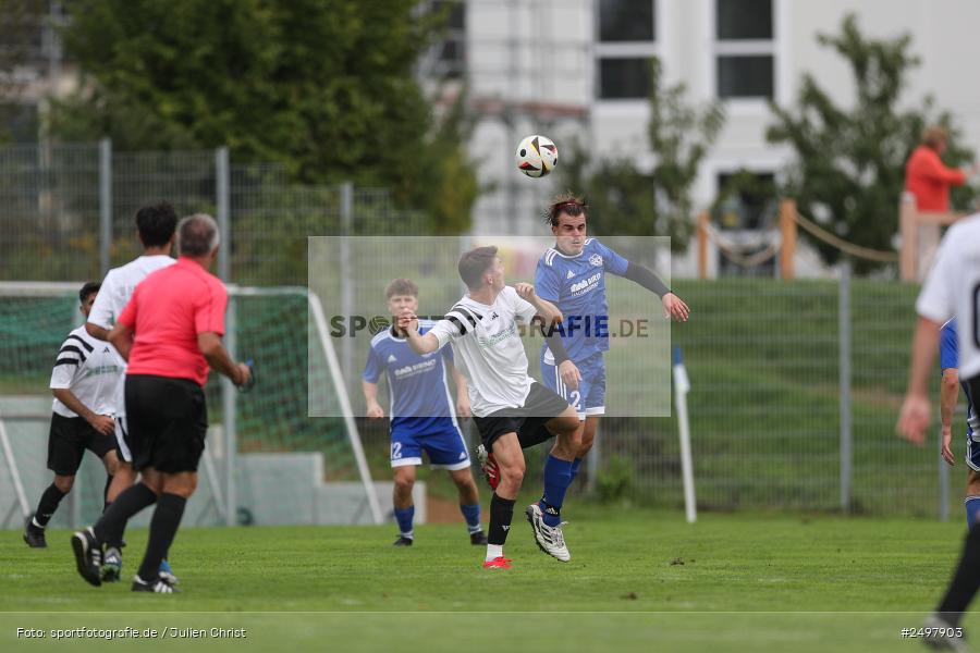 Sportgelände, Marktheidenfeld, 03.08.2025, sport, action, Fussball, BFV, 1. Spieltag, A-Klasse Würzburg Gr. 4, SG 1 Eussenheim-Gambach, TV Marktheidenfeld - Bild-ID: 2497903