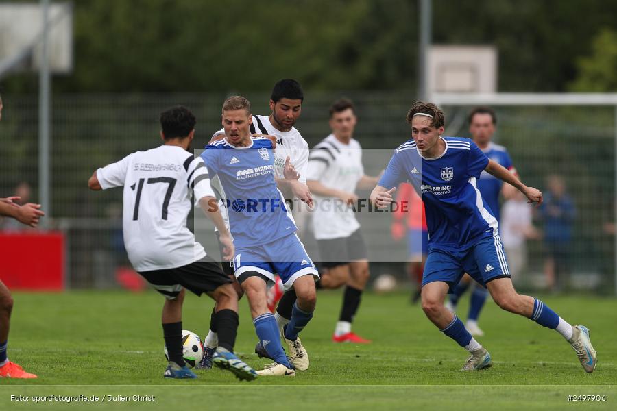Sportgelände, Marktheidenfeld, 03.08.2025, sport, action, Fussball, BFV, 1. Spieltag, A-Klasse Würzburg Gr. 4, SG 1 Eussenheim-Gambach, TV Marktheidenfeld - Bild-ID: 2497906