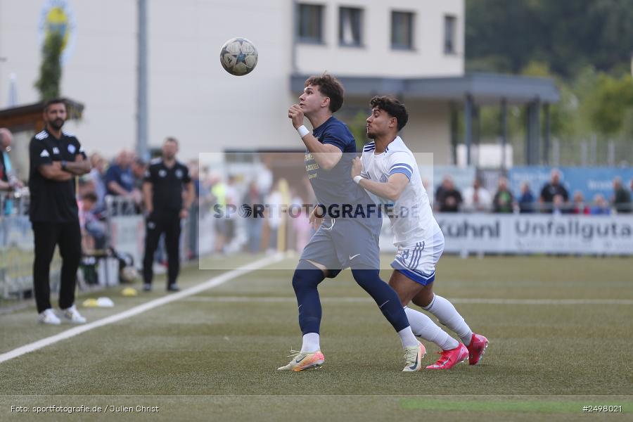 Sportgelände, Laufach, 05.08.2025, sport, action, Fussball, 2. Runde, Verbandspokal, BFV, SVA, DJK, SV Viktoria Aschaffenburg, DJK Hain - Bild-ID: 2498021