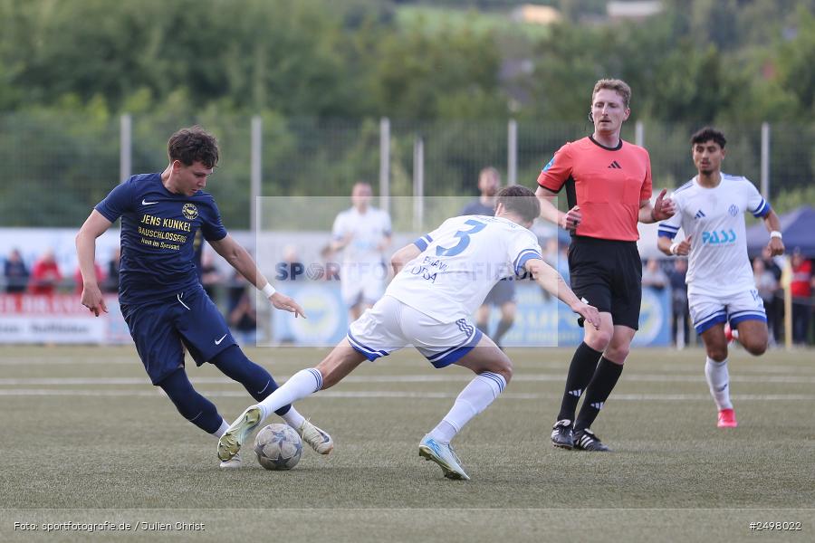 Sportgelände, Laufach, 05.08.2025, sport, action, Fussball, 2. Runde, Verbandspokal, BFV, SVA, DJK, SV Viktoria Aschaffenburg, DJK Hain - Bild-ID: 2498022