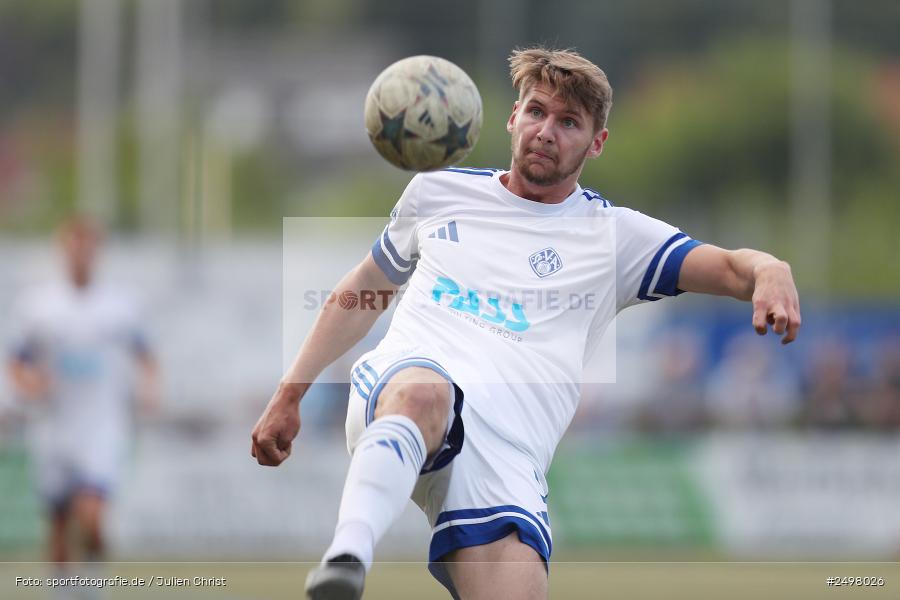 Sportgelände, Laufach, 05.08.2025, sport, action, Fussball, 2. Runde, Verbandspokal, BFV, SVA, DJK, SV Viktoria Aschaffenburg, DJK Hain - Bild-ID: 2498026
