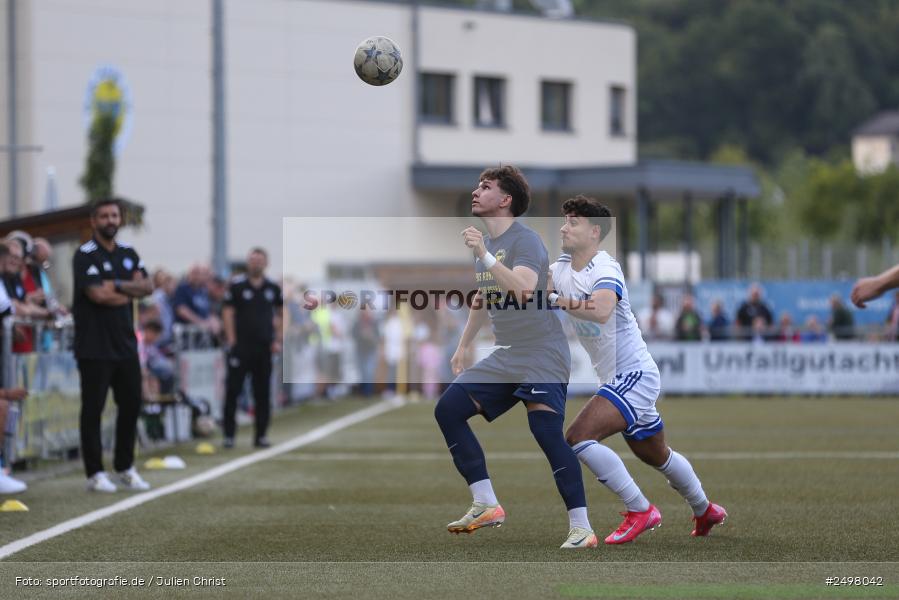 sport, action, Verbandspokal, Sportgelände, SVA, SV Viktoria Aschaffenburg, Laufach, Fussball, DJK Hain, DJK, BFV, 2. Runde, 05.08.2025 - Bild-ID: 2498042