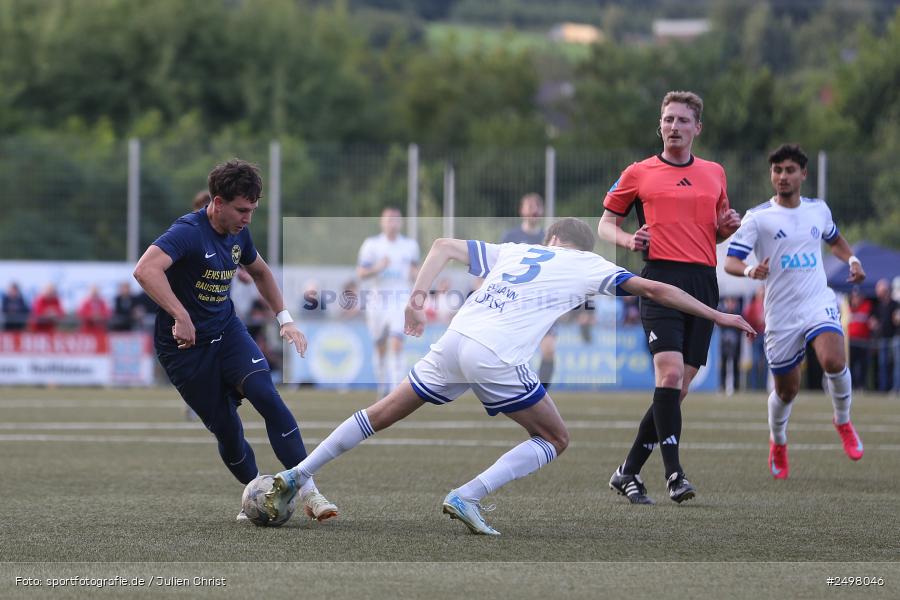 sport, action, Verbandspokal, Sportgelände, SVA, SV Viktoria Aschaffenburg, Laufach, Fussball, DJK Hain, DJK, BFV, 2. Runde, 05.08.2025 - Bild-ID: 2498046