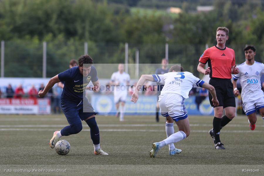 sport, action, Verbandspokal, Sportgelände, SVA, SV Viktoria Aschaffenburg, Laufach, Fussball, DJK Hain, DJK, BFV, 2. Runde, 05.08.2025 - Bild-ID: 2498048