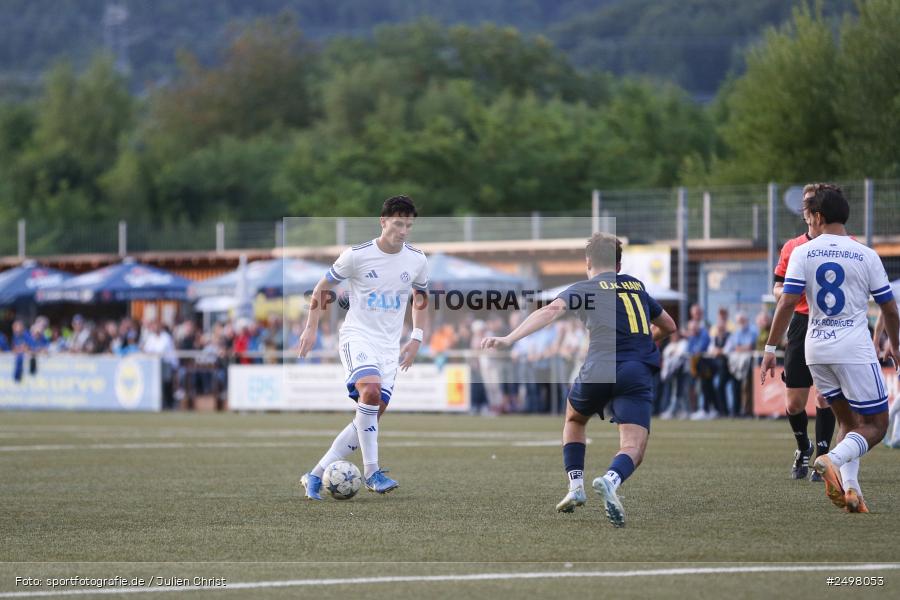 sport, action, Verbandspokal, Sportgelände, SVA, SV Viktoria Aschaffenburg, Laufach, Fussball, DJK Hain, DJK, BFV, 2. Runde, 05.08.2025 - Bild-ID: 2498053