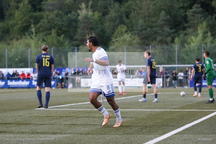 sport, action, Verbandspokal, Sportgelände, SVA, SV Viktoria Aschaffenburg, Laufach, Fussball, DJK Hain, DJK, BFV, 2. Runde, 05.08.2025 - Bild-ID: 2498060