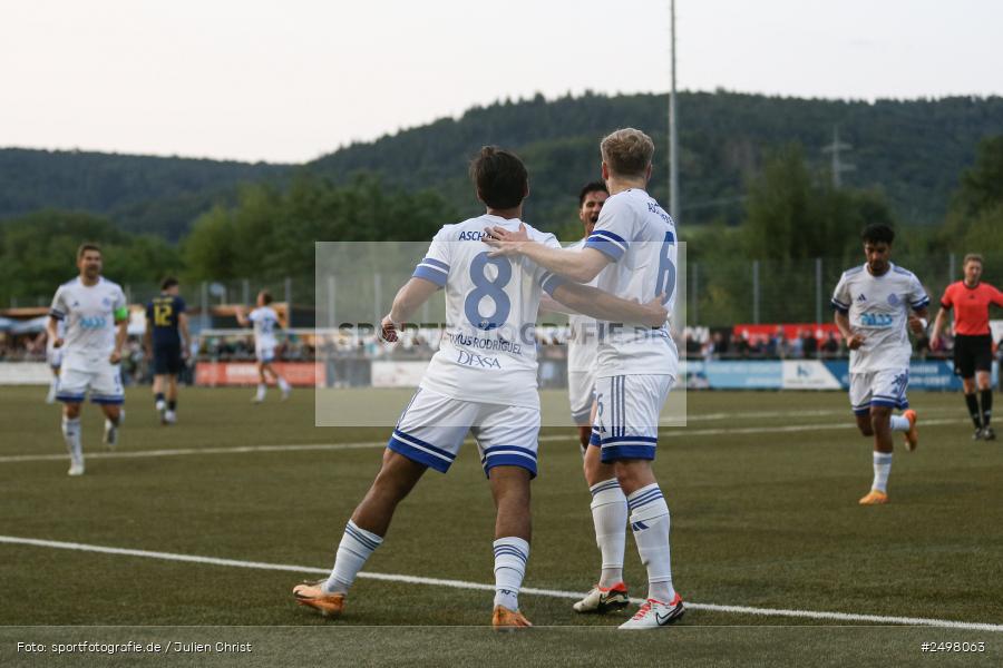 sport, action, Verbandspokal, Sportgelände, SVA, SV Viktoria Aschaffenburg, Laufach, Fussball, DJK Hain, DJK, BFV, 2. Runde, 05.08.2025 - Bild-ID: 2498063