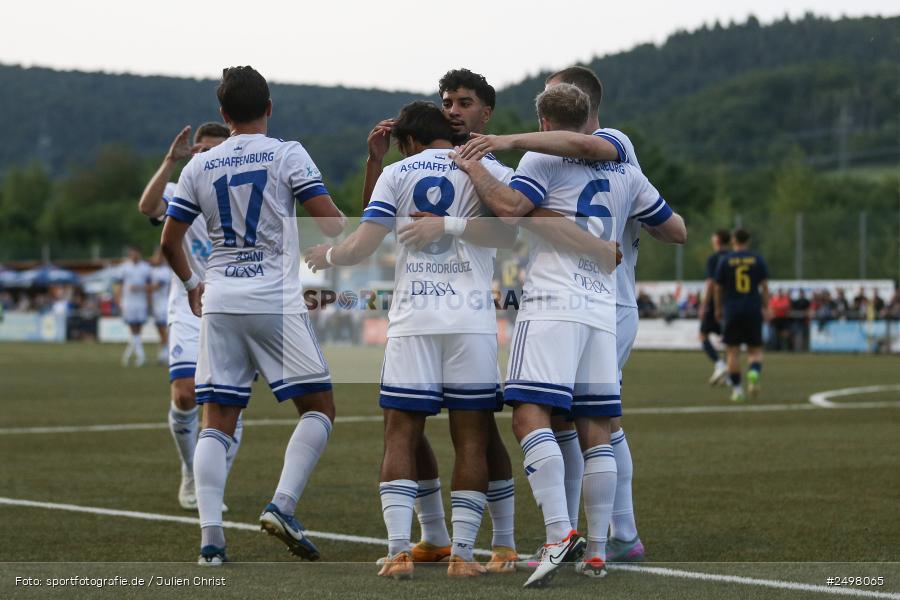 sport, action, Verbandspokal, Sportgelände, SVA, SV Viktoria Aschaffenburg, Laufach, Fussball, DJK Hain, DJK, BFV, 2. Runde, 05.08.2025 - Bild-ID: 2498065