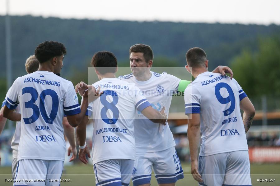 sport, action, Verbandspokal, Sportgelände, SVA, SV Viktoria Aschaffenburg, Laufach, Fussball, DJK Hain, DJK, BFV, 2. Runde, 05.08.2025 - Bild-ID: 2498069