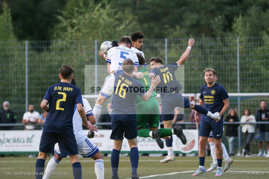 sport, action, Verbandspokal, Sportgelände, SVA, SV Viktoria Aschaffenburg, Laufach, Fussball, DJK Hain, DJK, BFV, 2. Runde, 05.08.2025 - Bild-ID: 2498073