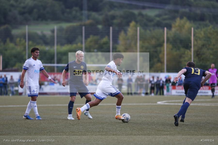 sport, action, Verbandspokal, Sportgelände, SVA, SV Viktoria Aschaffenburg, Laufach, Fussball, DJK Hain, DJK, BFV, 2. Runde, 05.08.2025 - Bild-ID: 2498104
