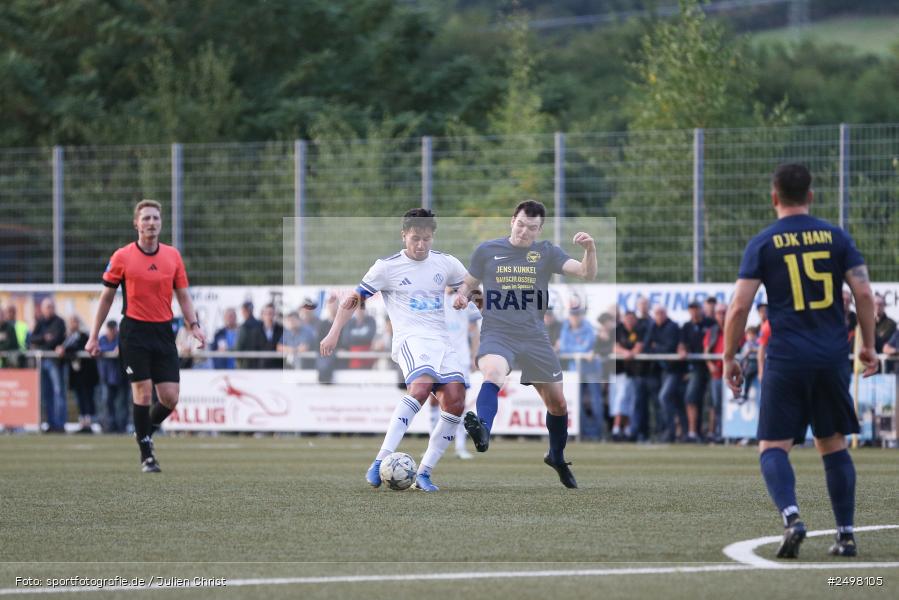 sport, action, Verbandspokal, Sportgelände, SVA, SV Viktoria Aschaffenburg, Laufach, Fussball, DJK Hain, DJK, BFV, 2. Runde, 05.08.2025 - Bild-ID: 2498105