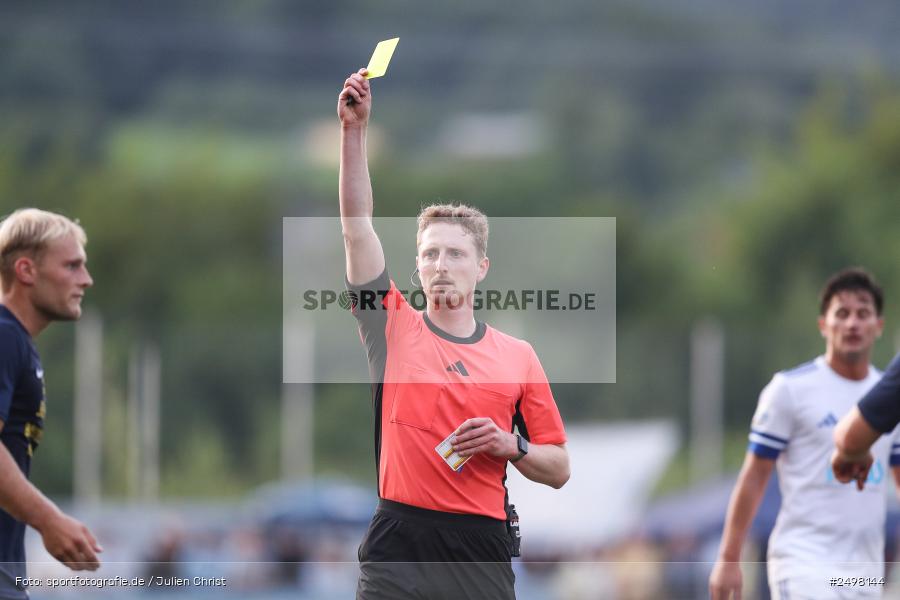 sport, action, Verbandspokal, Sportgelände, SVA, SV Viktoria Aschaffenburg, Laufach, Fussball, DJK Hain, DJK, BFV, 2. Runde, 05.08.2025 - Bild-ID: 2498144