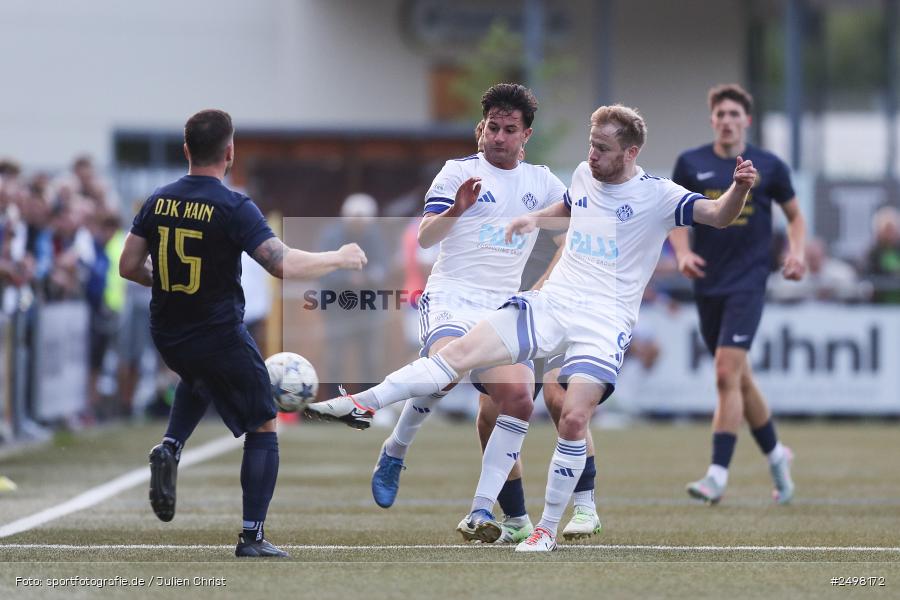 sport, action, Verbandspokal, Sportgelände, SVA, SV Viktoria Aschaffenburg, Laufach, Fussball, DJK Hain, DJK, BFV, 2. Runde, 05.08.2025 - Bild-ID: 2498172