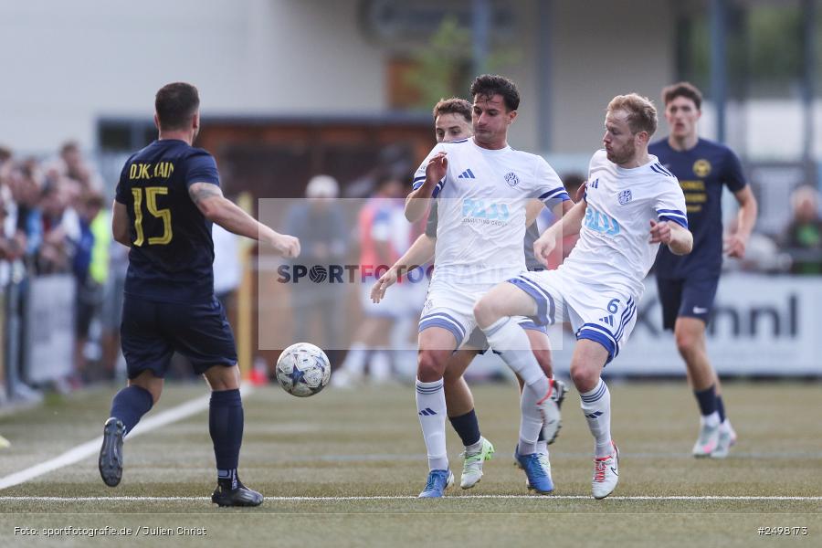 sport, action, Verbandspokal, Sportgelände, SVA, SV Viktoria Aschaffenburg, Laufach, Fussball, DJK Hain, DJK, BFV, 2. Runde, 05.08.2025 - Bild-ID: 2498173