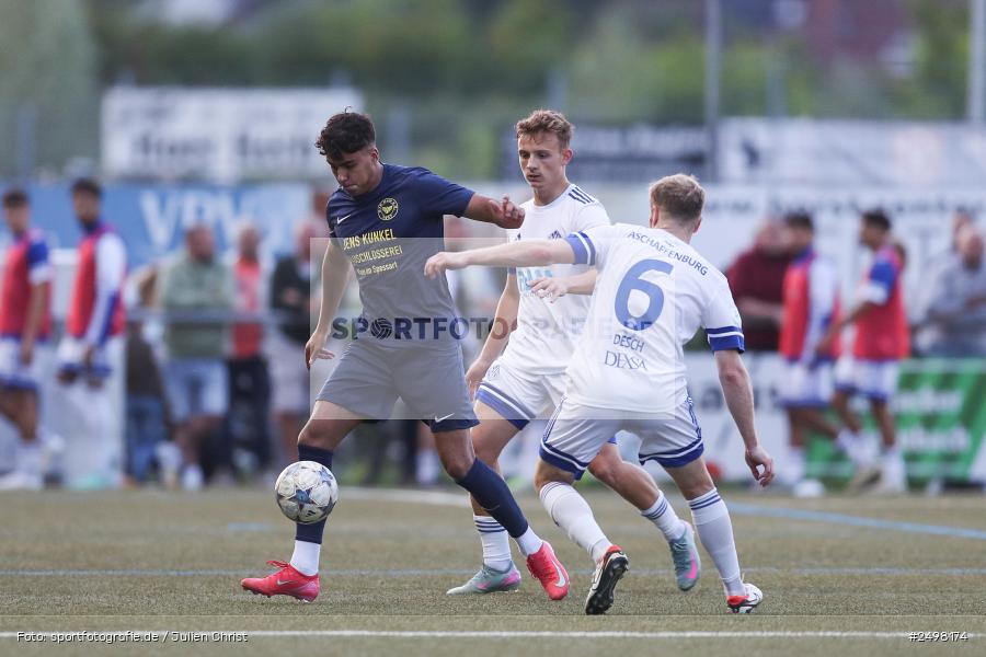 sport, action, Verbandspokal, Sportgelände, SVA, SV Viktoria Aschaffenburg, Laufach, Fussball, DJK Hain, DJK, BFV, 2. Runde, 05.08.2025 - Bild-ID: 2498174