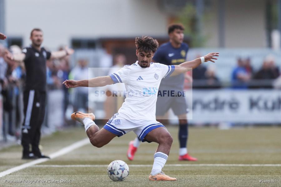 sport, action, Verbandspokal, Sportgelände, SVA, SV Viktoria Aschaffenburg, Laufach, Fussball, DJK Hain, DJK, BFV, 2. Runde, 05.08.2025 - Bild-ID: 2498181