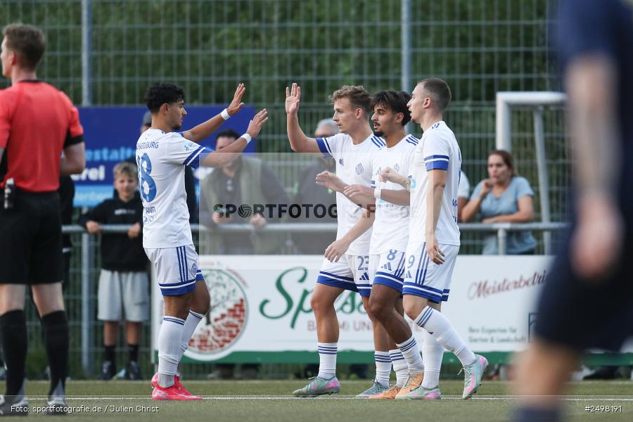sport, action, Verbandspokal, Sportgelände, SVA, SV Viktoria Aschaffenburg, Laufach, Fussball, DJK Hain, DJK, BFV, 2. Runde, 05.08.2025 - Bild-ID: 2498191