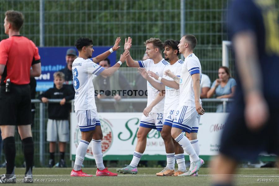 sport, action, Verbandspokal, Sportgelände, SVA, SV Viktoria Aschaffenburg, Laufach, Fussball, DJK Hain, DJK, BFV, 2. Runde, 05.08.2025 - Bild-ID: 2498192