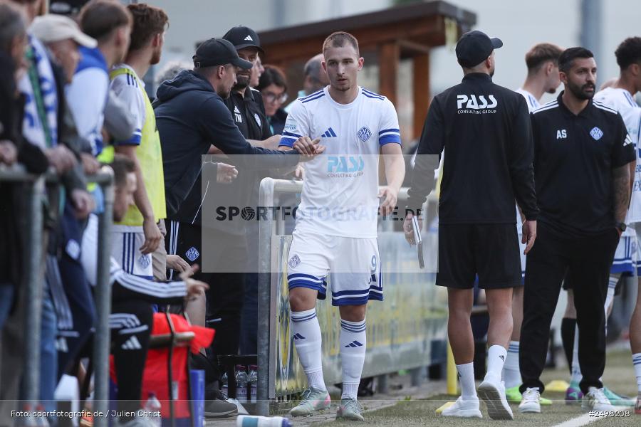 sport, action, Verbandspokal, Sportgelände, SVA, SV Viktoria Aschaffenburg, Laufach, Fussball, DJK Hain, DJK, BFV, 2. Runde, 05.08.2025 - Bild-ID: 2498208