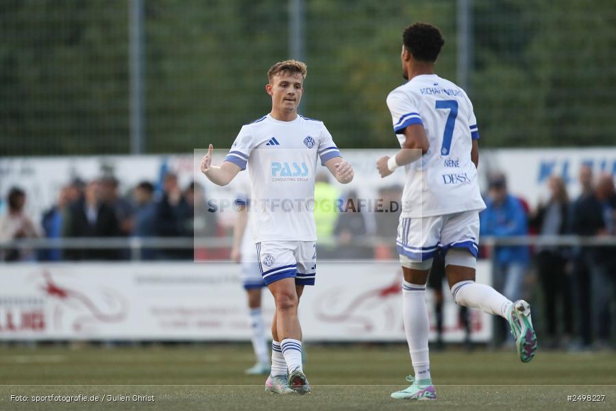sport, action, Verbandspokal, Sportgelände, SVA, SV Viktoria Aschaffenburg, Laufach, Fussball, DJK Hain, DJK, BFV, 2. Runde, 05.08.2025 - Bild-ID: 2498227