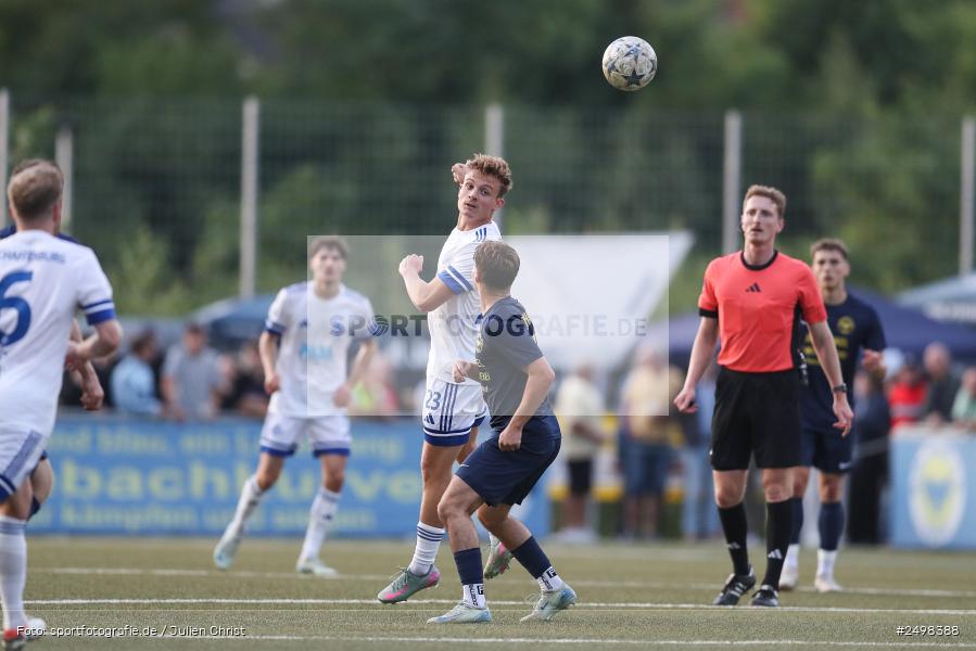 sport, action, Verbandspokal, Sportgelände, SVA, SV Viktoria Aschaffenburg, Laufach, Fussball, DJK Hain, DJK, BFV, 2. Runde, 05.08.2025 - Bild-ID: 2498388