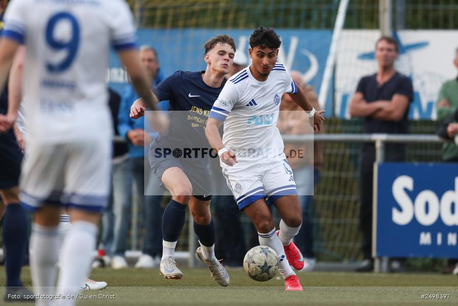 sport, action, Verbandspokal, Sportgelände, SVA, SV Viktoria Aschaffenburg, Laufach, Fussball, DJK Hain, DJK, BFV, 2. Runde, 05.08.2025 - Bild-ID: 2498397