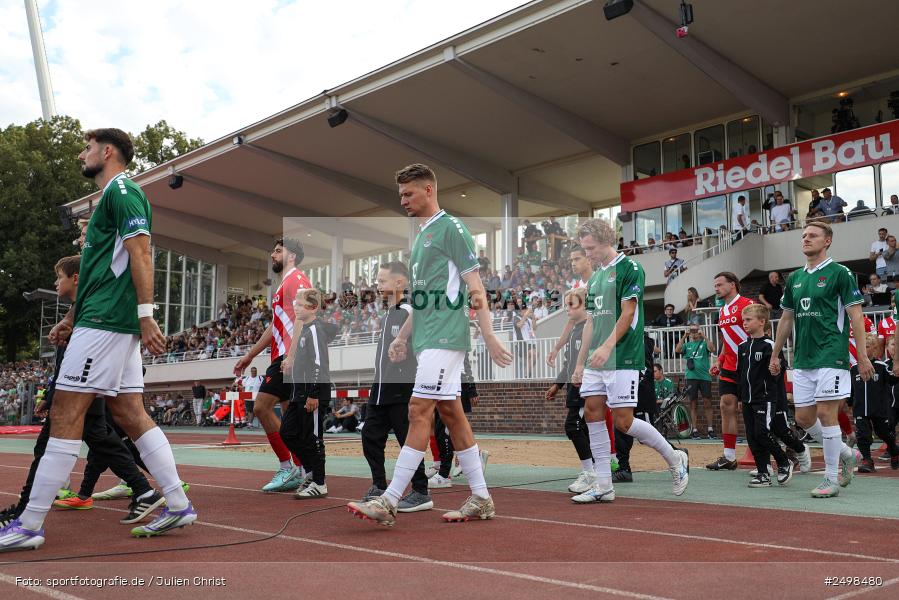 sport, action, Schweinfurt, Sachs-Stadion, Fussball, FCS, FCE, Energie Cottbus, DFB, 3. Liga, 2. Spieltag, 1. FC Schweinfurt 1905, 08.08.2025 - Bild-ID: 2498480