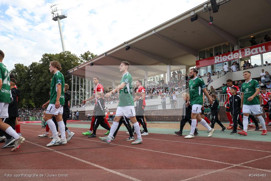 sport, action, Schweinfurt, Sachs-Stadion, Fussball, FCS, FCE, Energie Cottbus, DFB, 3. Liga, 2. Spieltag, 1. FC Schweinfurt 1905, 08.08.2025 - Bild-ID: 2498483