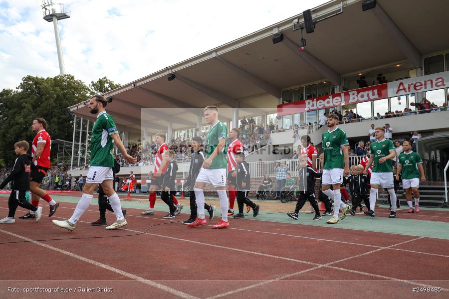sport, action, Schweinfurt, Sachs-Stadion, Fussball, FCS, FCE, Energie Cottbus, DFB, 3. Liga, 2. Spieltag, 1. FC Schweinfurt 1905, 08.08.2025 - Bild-ID: 2498485
