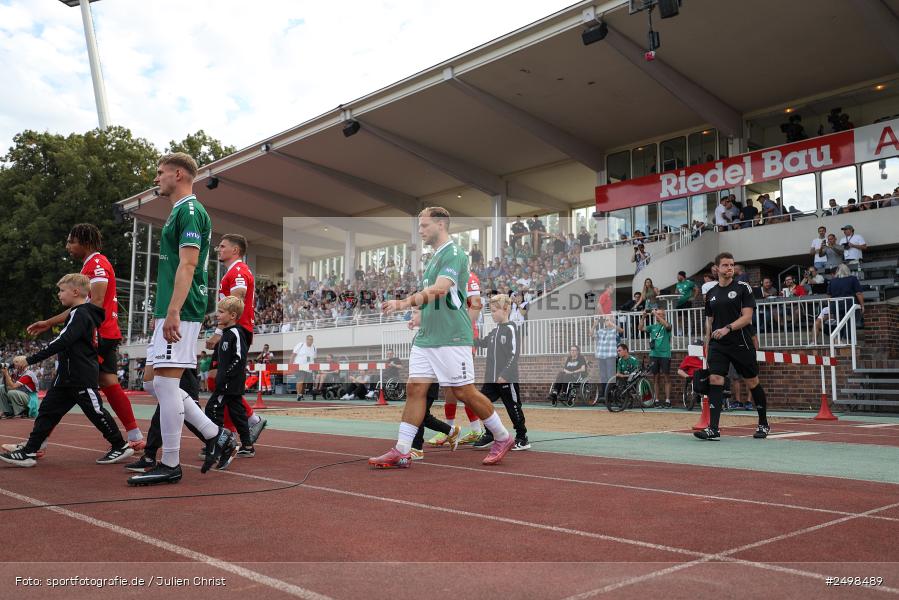 sport, action, Schweinfurt, Sachs-Stadion, Fussball, FCS, FCE, Energie Cottbus, DFB, 3. Liga, 2. Spieltag, 1. FC Schweinfurt 1905, 08.08.2025 - Bild-ID: 2498489