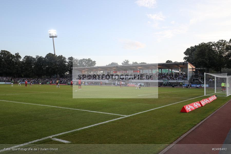sport, action, Schweinfurt, Sachs-Stadion, Fussball, FCS, FCE, Energie Cottbus, DFB, 3. Liga, 2. Spieltag, 1. FC Schweinfurt 1905, 08.08.2025 - Bild-ID: 2498492
